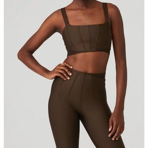 Alo Espresso Corset Set